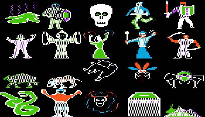 Wizardry 1 Monsters