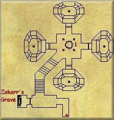 Map of Zokarr's Tomb