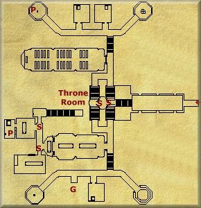 Map of Castle Gryphonheart