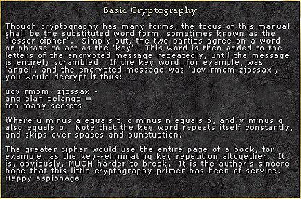 Basic Cryptology