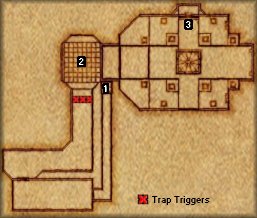 1000 Terrors Upper Level Map