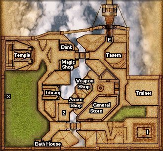 Arslegard City Map