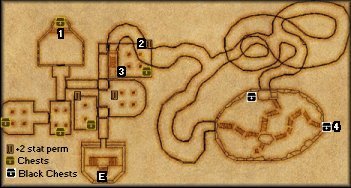 Dook's Castle Map