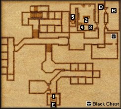 Drangheim Prison Entry Level Map