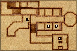 Dranghiem Prison Upper Level Map