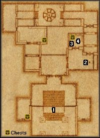 Lich Lab Upper Level Map