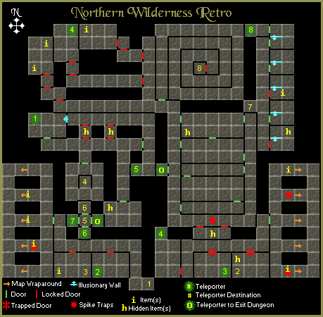 Northern Wilderness Retro Dungeon