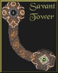 Savant Tower 1 level down